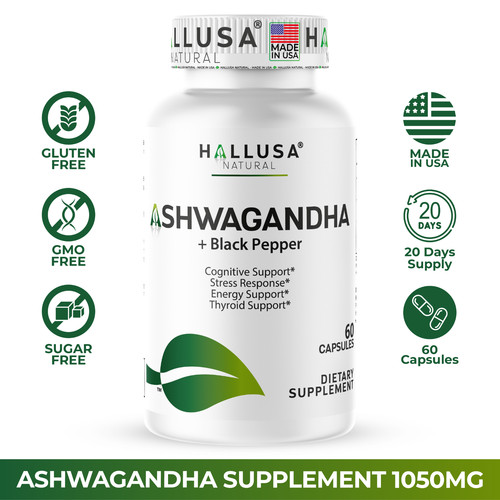Ashwagandha bio 1050mg - ashwagandha,