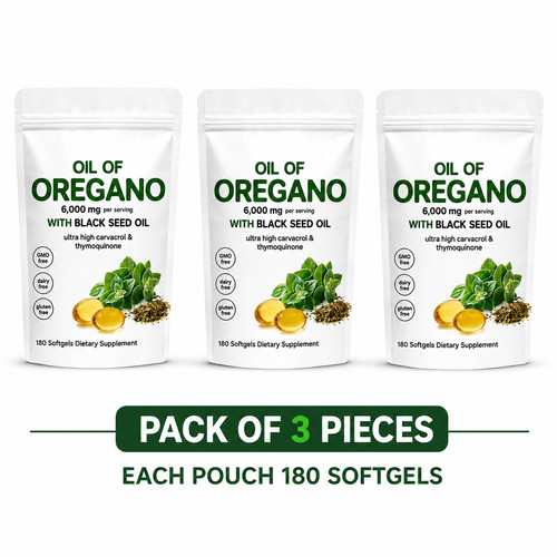 Olio origano 6000mg con - olio,