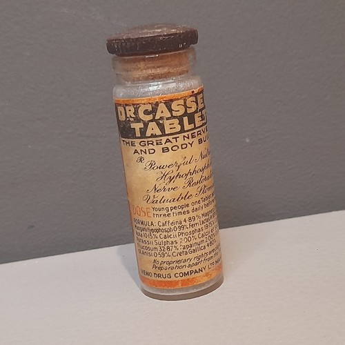 Small antique pill - small,