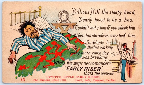 Trade card dewitt - card, dewitt's