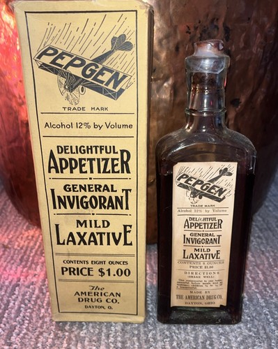 Antica bottiglia medica