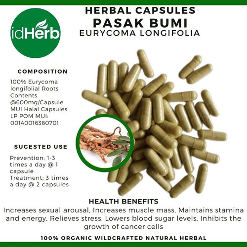 Capsule eurycoma longifolia - eurycoma,